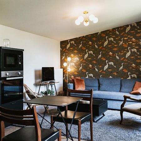 Appartement Les Glycines - Acces Piscine 크리엘쉬르메르 외부 사진